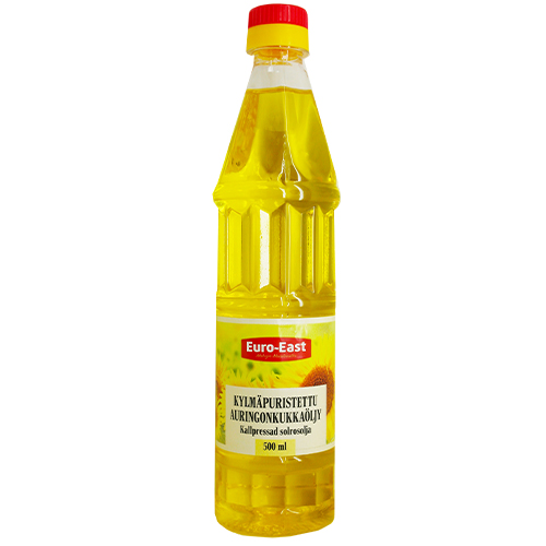 Cold pressed sunflower oil 0.5 L